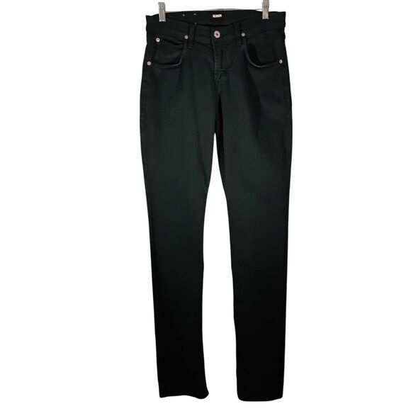 Hudson jeans mens 30 30x34 green denim Blake slim fit straight leg stretch - Picture 1 of 11
